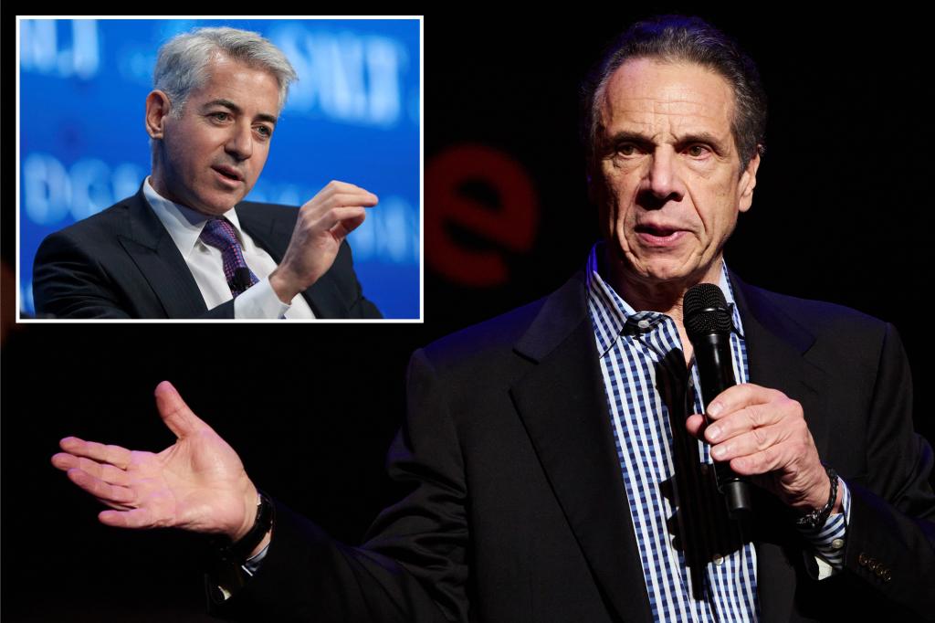 Pro-Trump Bill Ackman gives 0K to Andrew Cuomo mayoral campaign