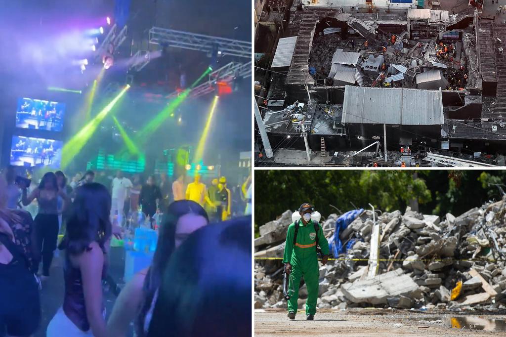 ‘Excess weight’ likely caused collapse at DR nightclub: experts