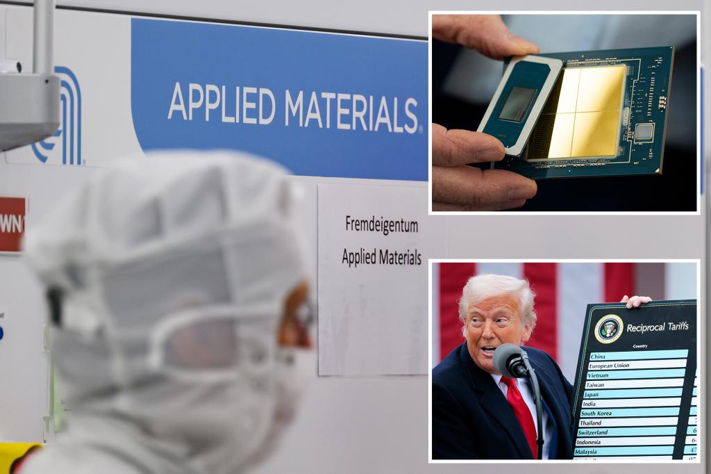 US tariffs may cost chip equipment makers more than  billion, industry estimates