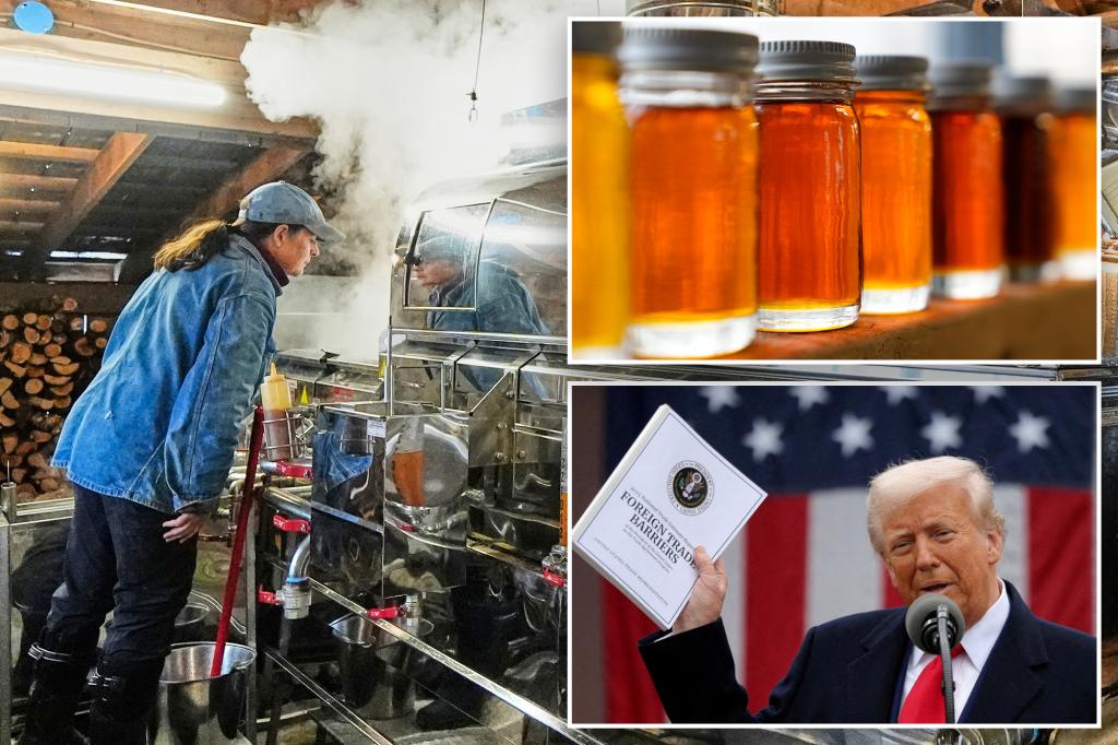 Vermont maple syrup makers face uncertainty amid tariff chaos
