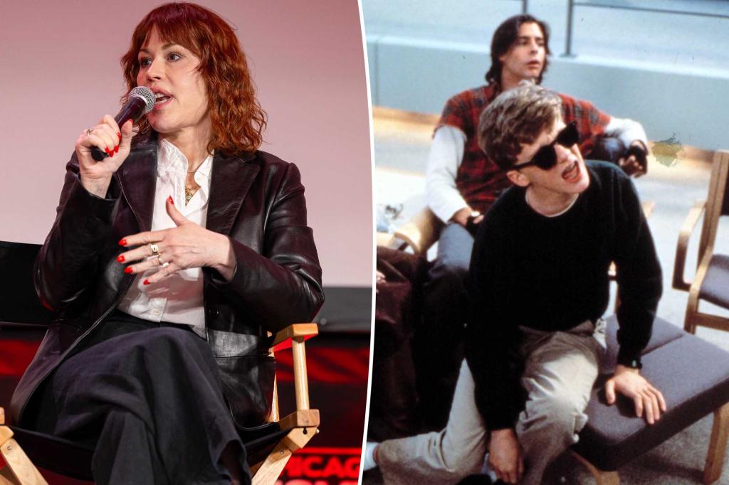 Molly Ringwald says ‘The Breakfast Club’ is ‘very white’