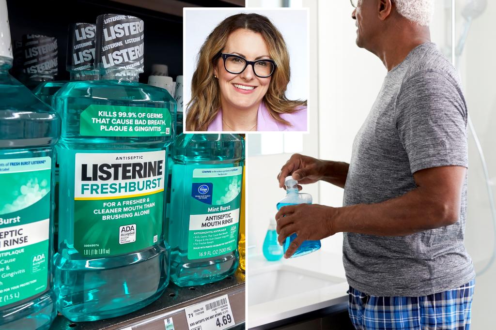 Strong mouthwash could lead to weak sex: expert