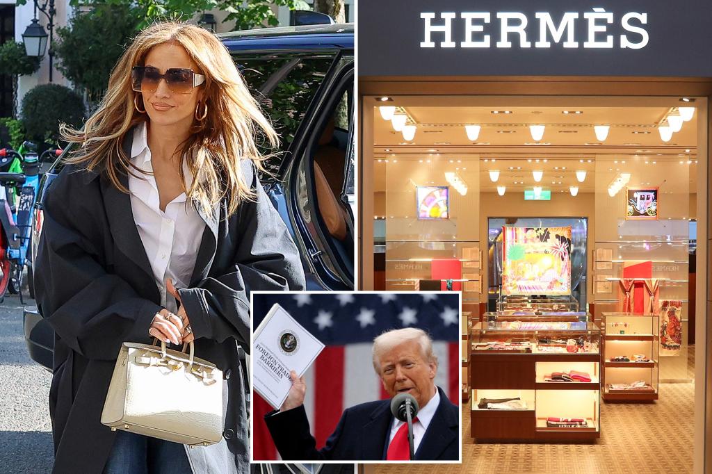 Hermes hiking handbag prices for US customers over Trump tariffs