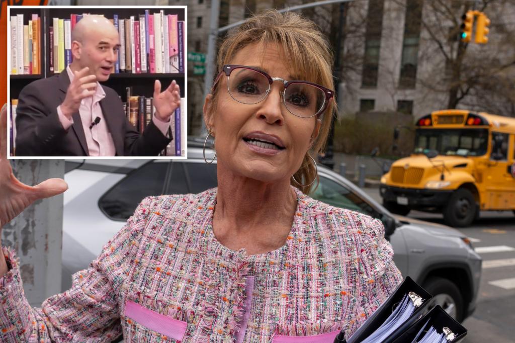 Ex-NY Times editor breaks down in tears, apologizes to Sarah Palin