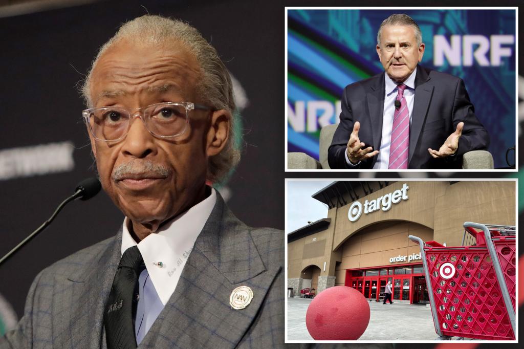 Al Sharpton holds ‘constructive and candid’ meeting with Target CEO over DEI initiatives