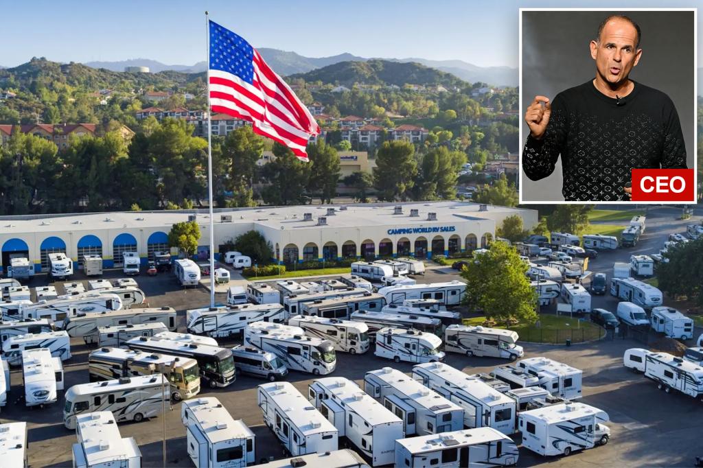 Camping World CEO Marcus Lemonis forced to shut down North Carolina store amid battle over massive American flag