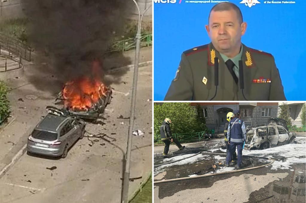 Russian military general Yaroslav Moskalik killed in Moscow car explosion