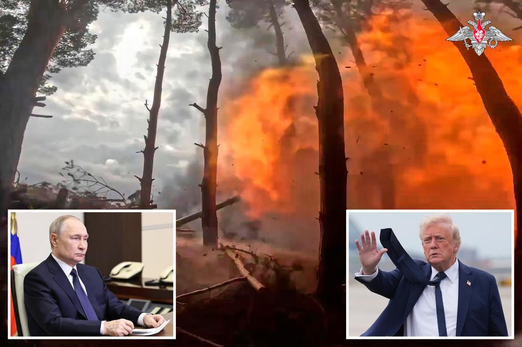 Russia launches nearly 150 drones at Ukraine as Trump doubts Putin’s desire to end war