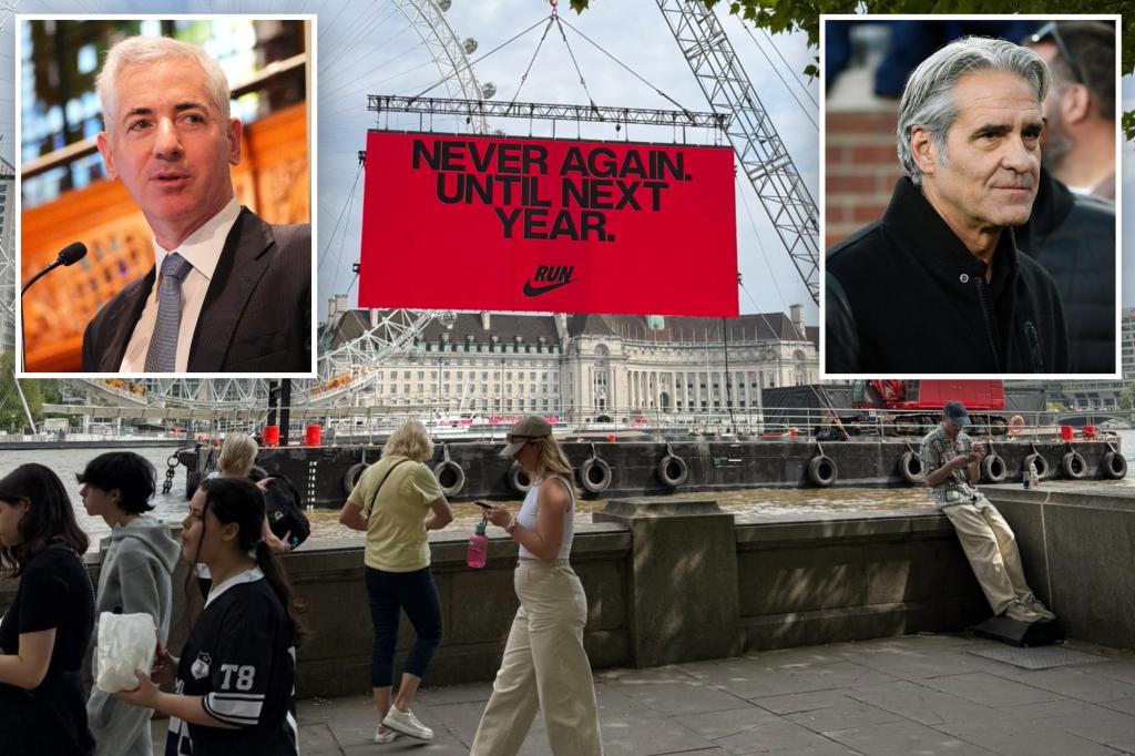 Bill Ackman claims Nike CEO apologized for ‘Never Again’ billboard