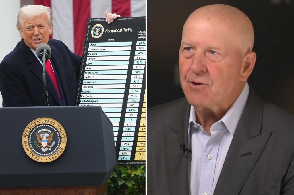 Goldman Sachs CEO David Solomon warns Trump’s tariffs are forcing CEOs ‘to tighten their belts’