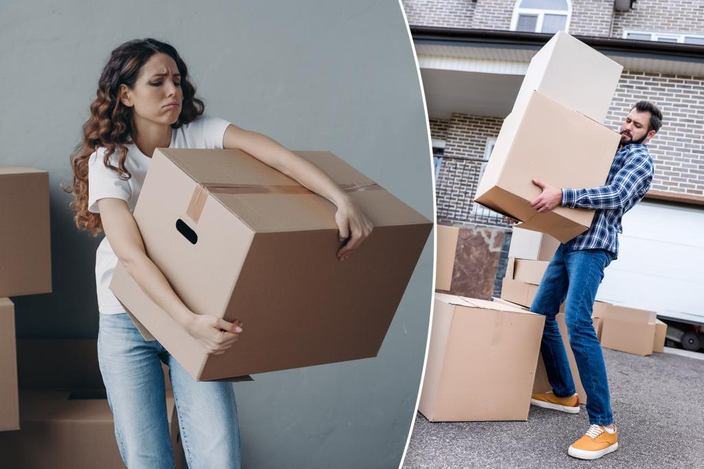 More than a third secretly hate being asked to help with moving