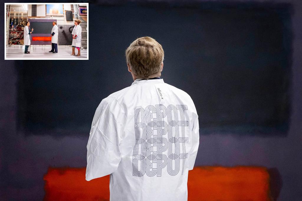 Child damages M Mark Rothko painting in Dutch museum