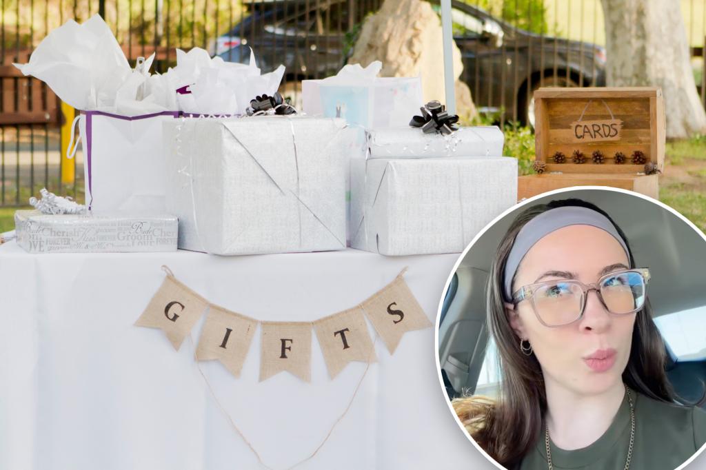 Bride sparks gift debate over stingy wedding guests