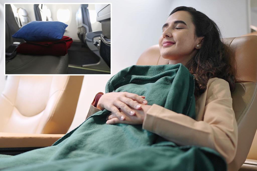 Why you should never use a free airplane blanket