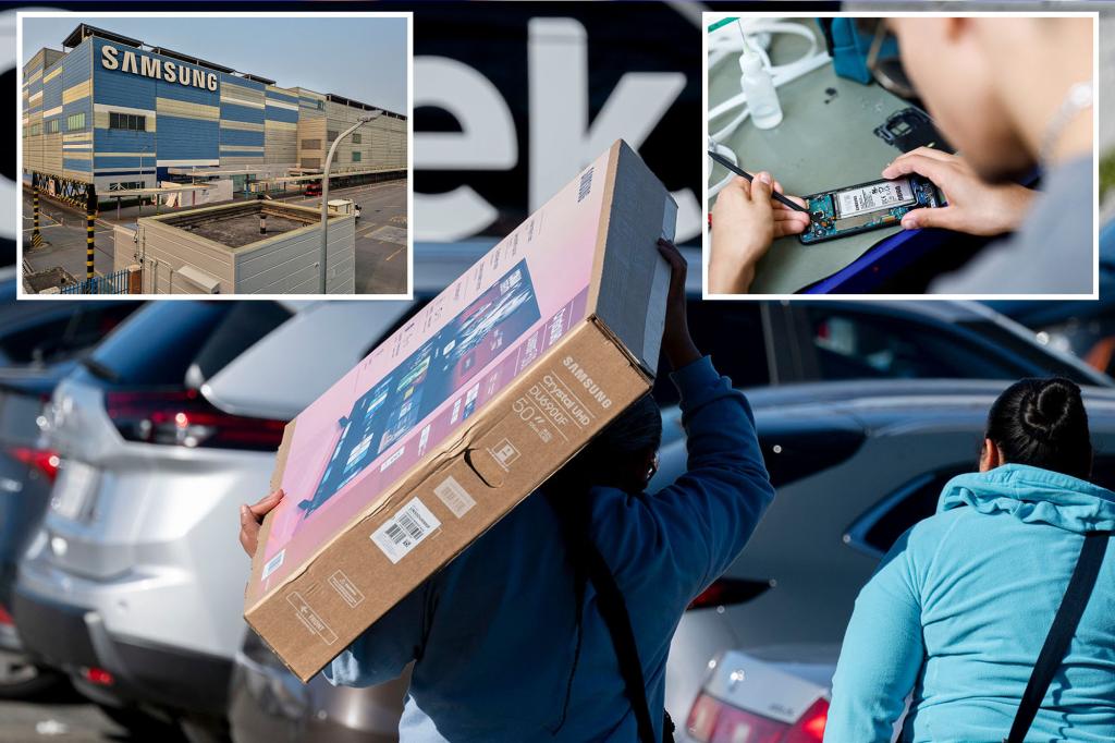 Samsung mulls moving production of TVs, appliances due to Trump tariffs