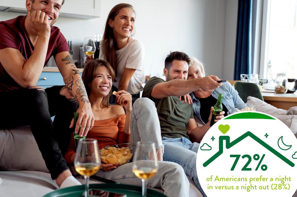 Home is where the party is? Staying in may be the new going out
