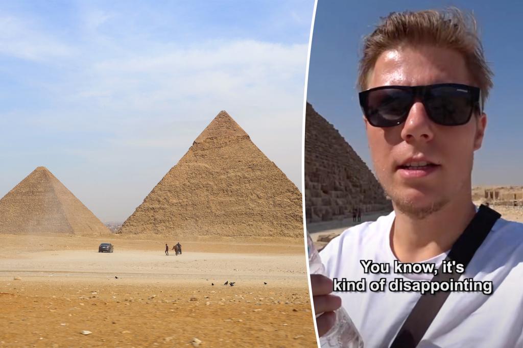 Egypt facing major problem at iconic pyramids as tourism booms