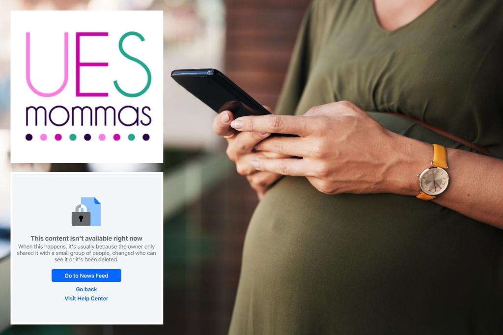 Notorious UES Mommas FB group mysteriously shut down