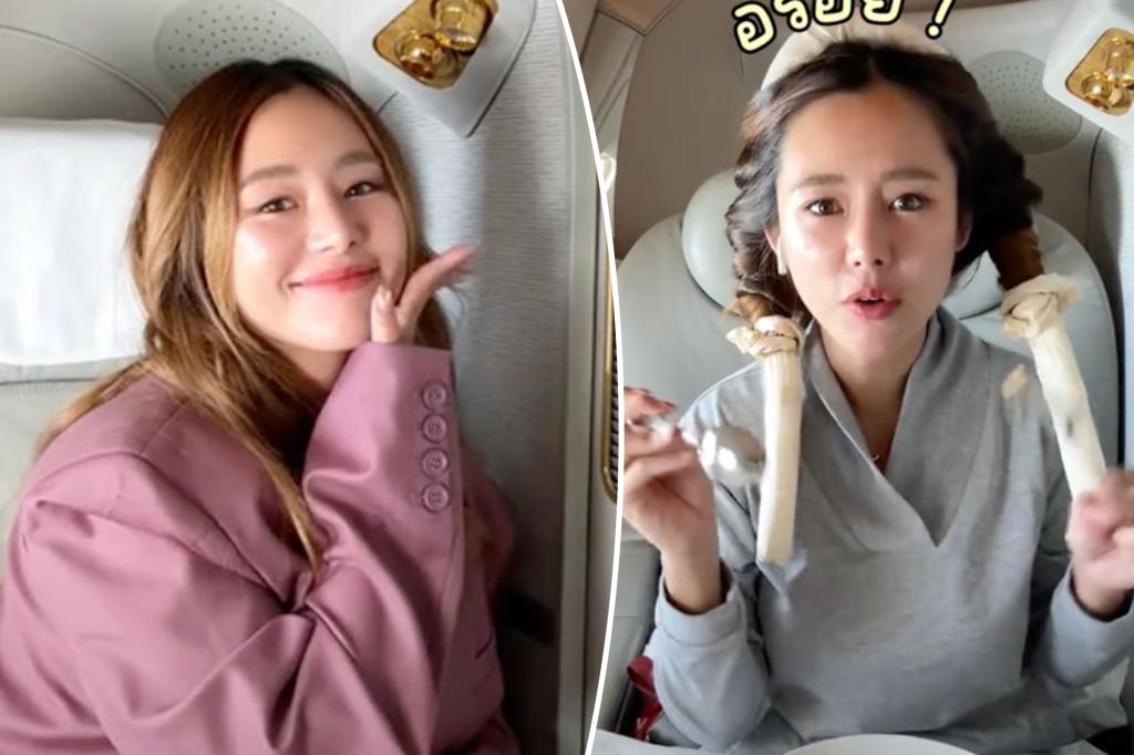 Flight attendant mocks passenger — for having fun in first class