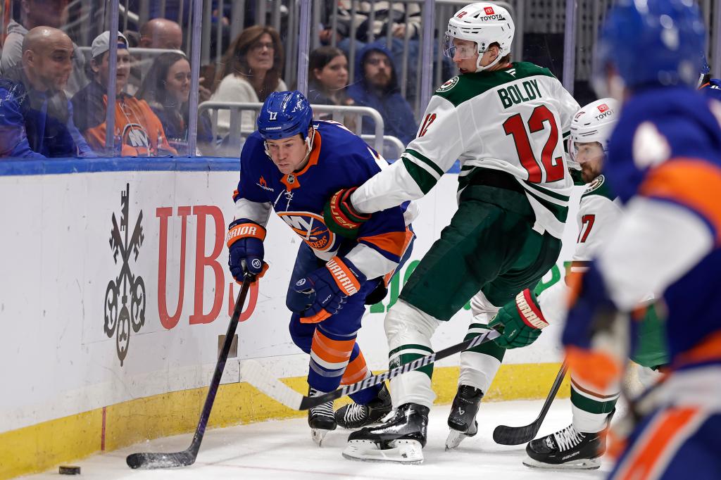 Islanders’ Matt Martin gets in game for first time since January