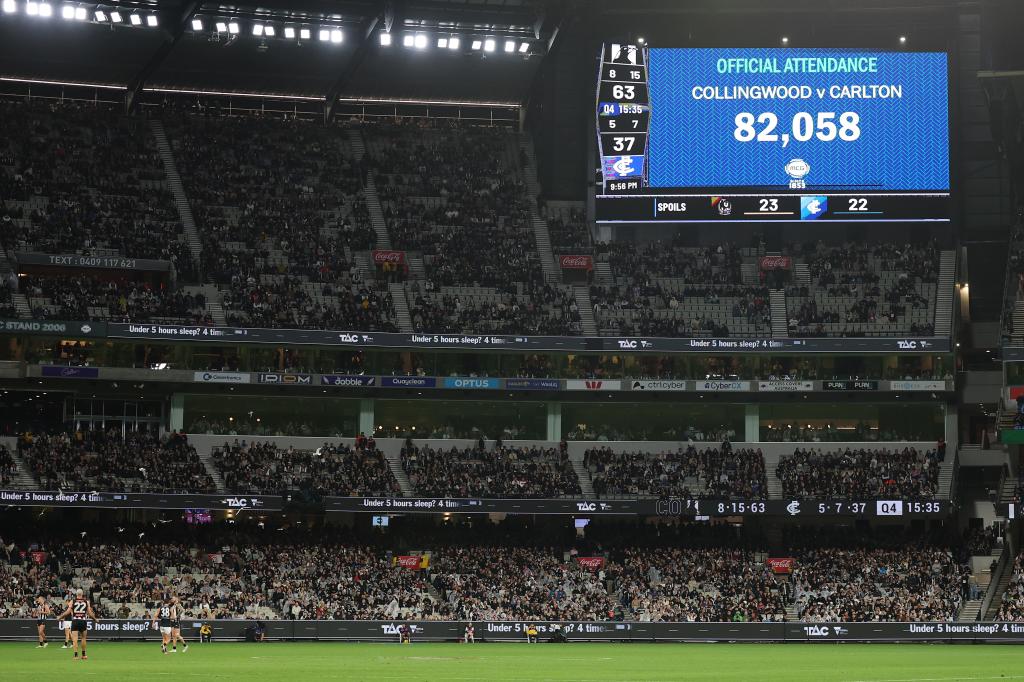 Two allegedly brought guns into Australian Football League match