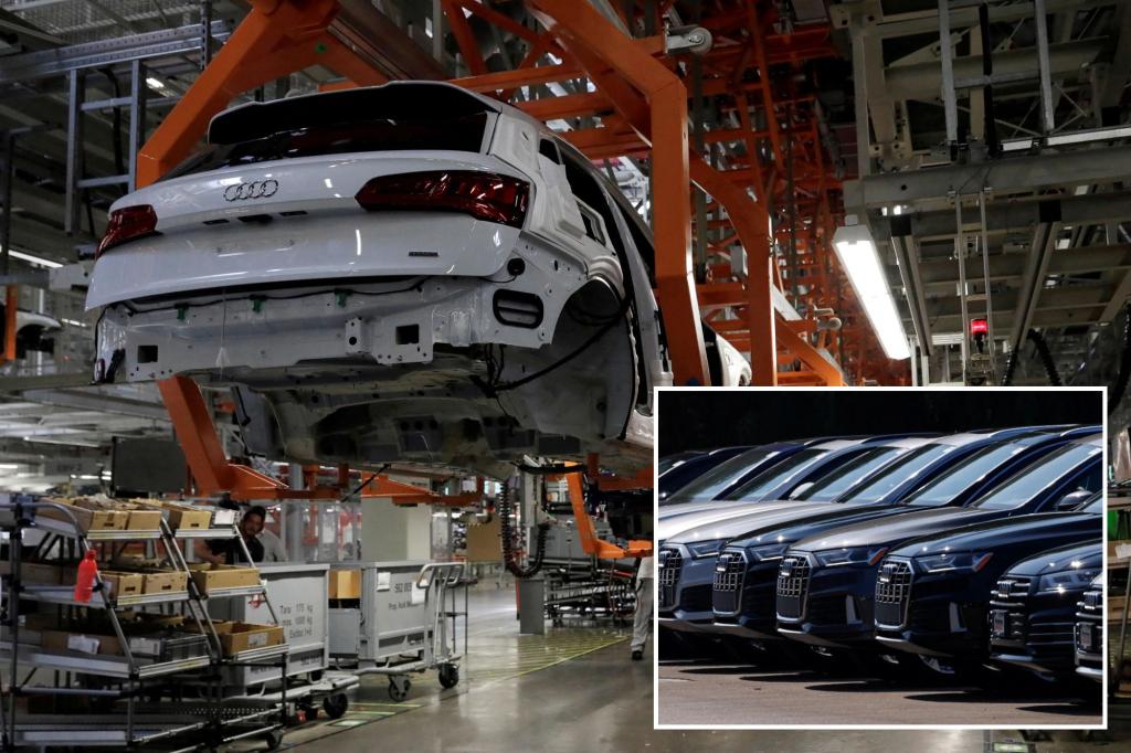 Volkswagen’s Audi holding cars in US ports due to Trump’s 25% autos tariff
