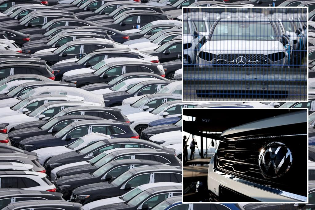 Mercedes, Volkswagen, Stellantis scrap forecasts over Trump tariffs