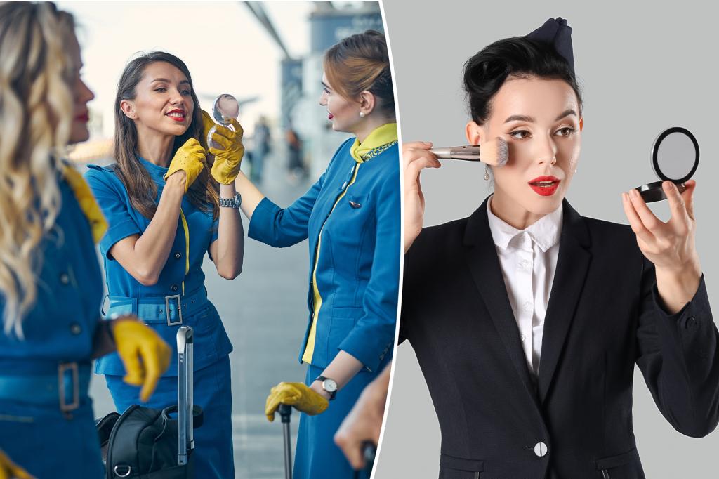 How much one flight attendant spends on beauty monthly