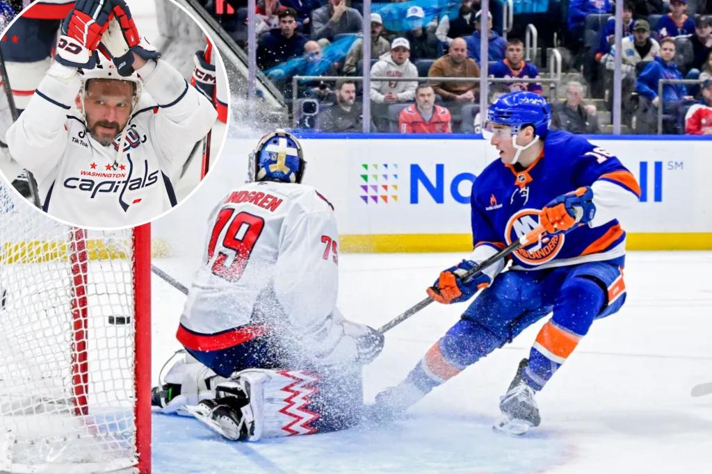 Alex Ovechkin’s record goal not enough as Islanders top Capitals