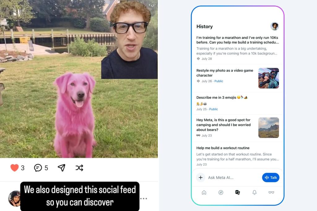Mark Zuckerberg’s Meta takes on ChatGPT with launch of standalone AI app