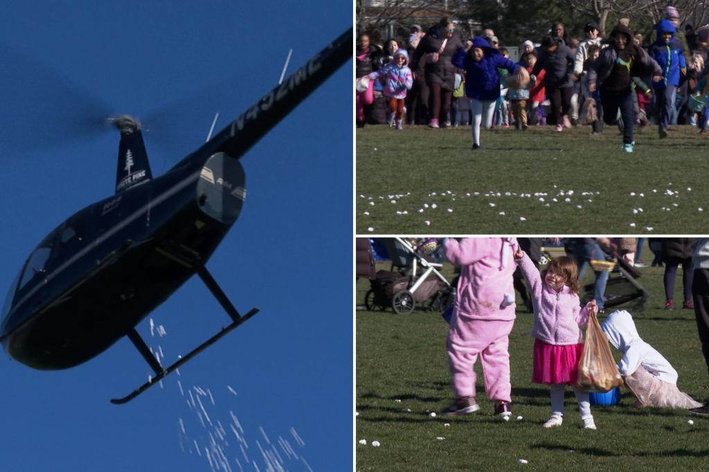 Great Marshmallow Drop thrills kids in Detroit
