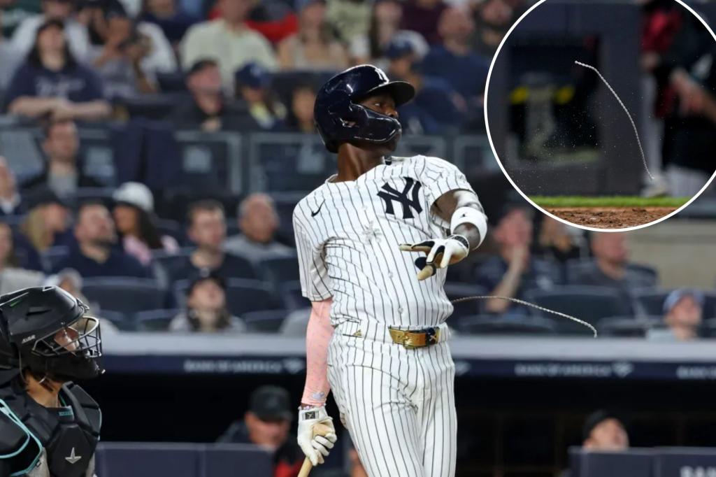 Jazz Chisholm’s chain went flying on swing during Yankees game