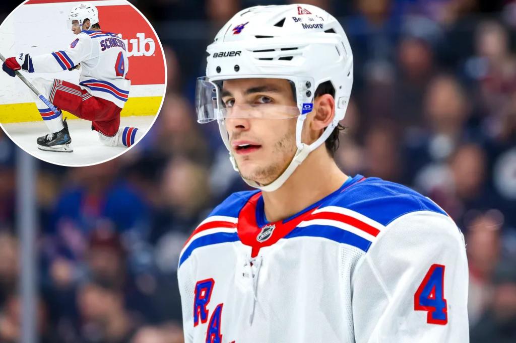 Braden Schneider’s growth providing Rangers consistency