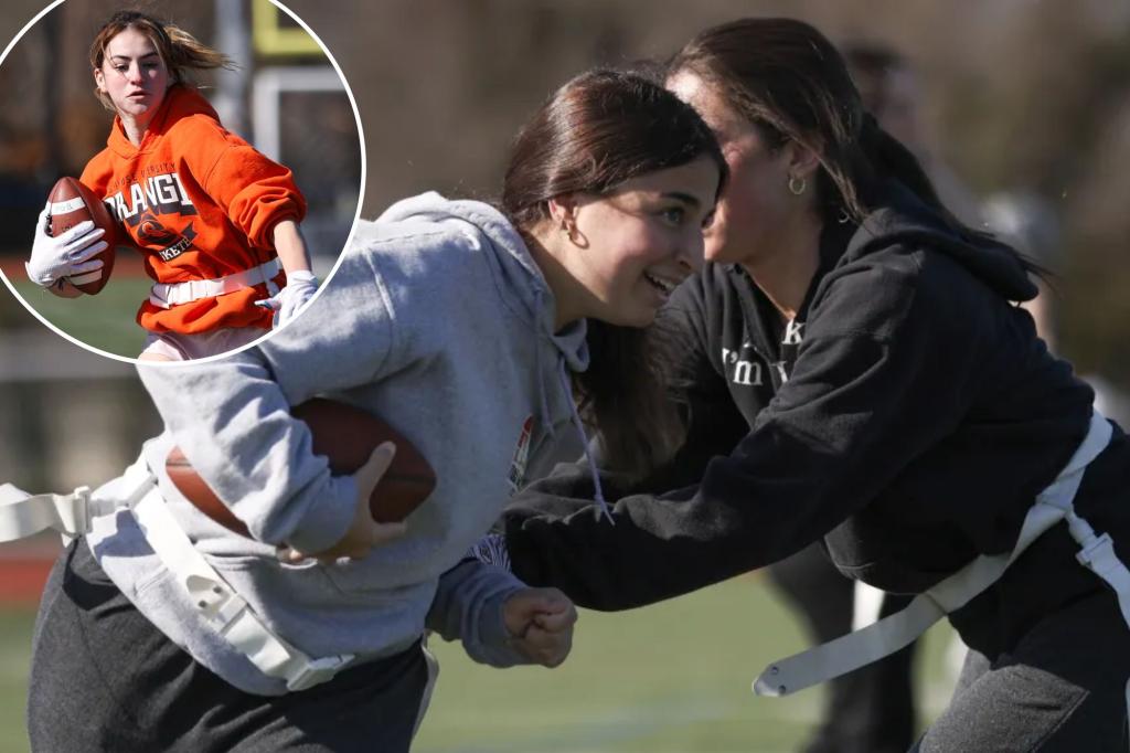 Plainview-Old Bethpage girls team seeking flag football repeat