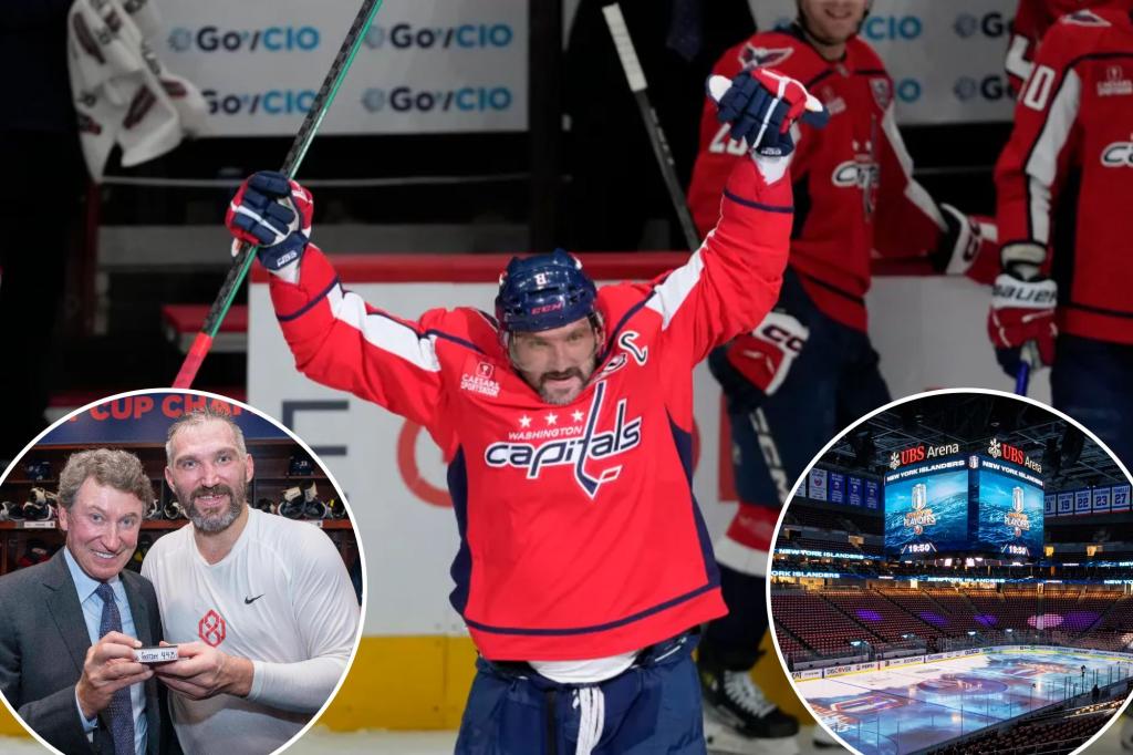 Capitals-Islanders ticket prices jump with Alex Ovechkin one goal from breaking NHL record