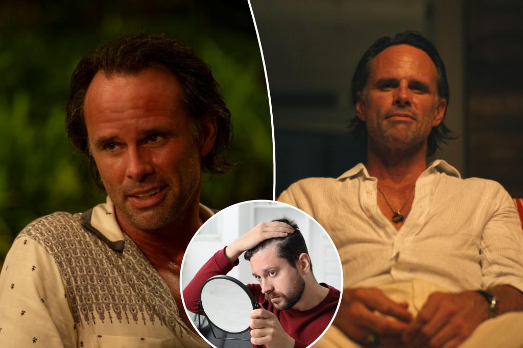 ‘White Lotus’ hunk Walton Goggins makes receding hair sexy