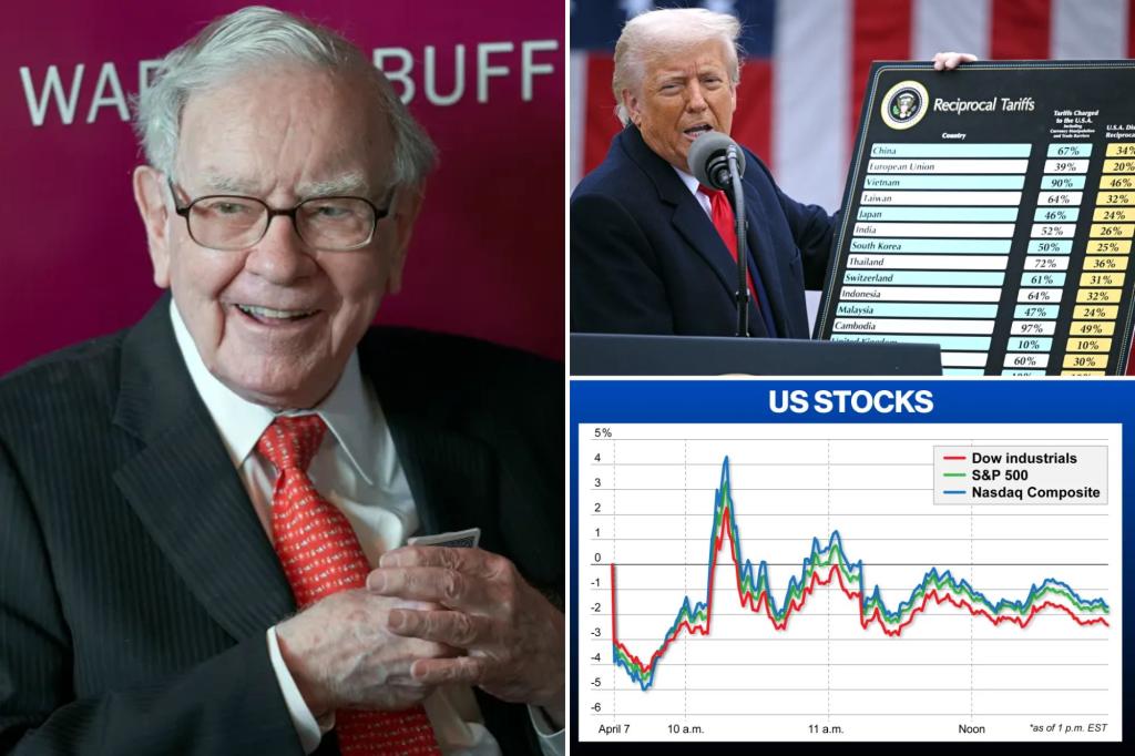 Warren Buffett’s move to sell stocks pays off amid tariffs turmoil