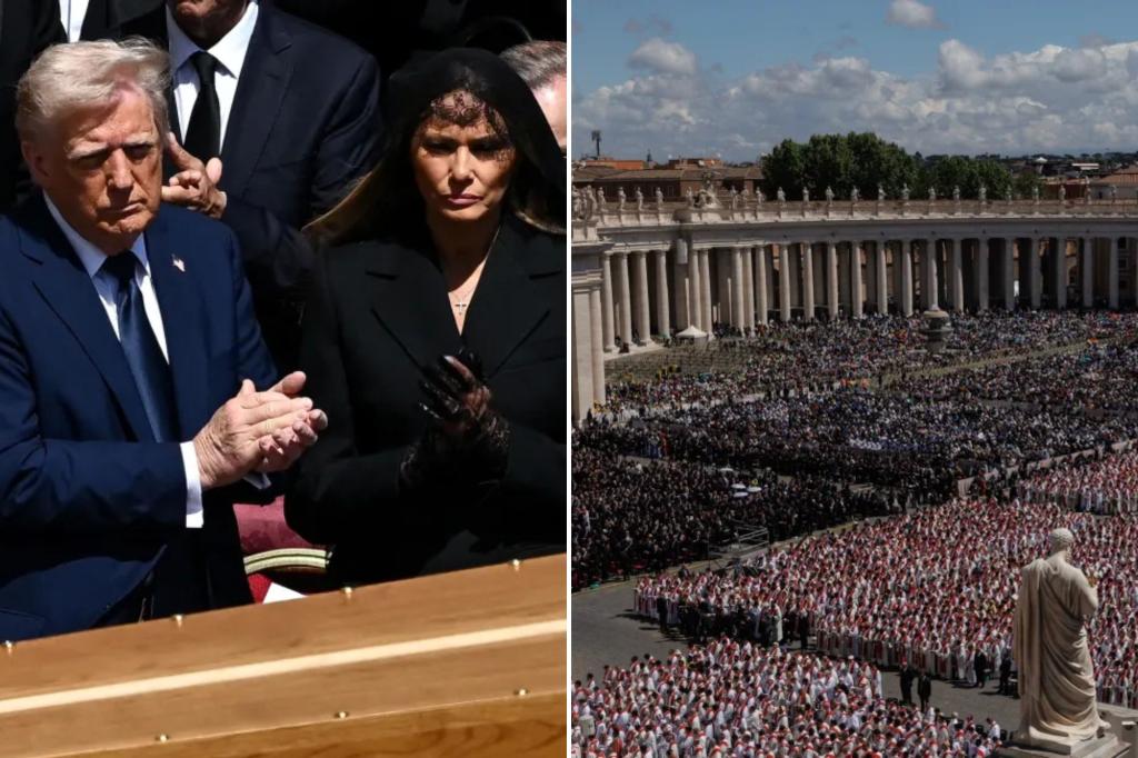 Shift in Vatican protocol lands Trump, Zelensky front row at Pope Francis’ funeral