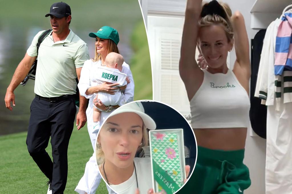 Brooks Koepka’s wife, Jena Sims, gives look at 2025 Masters experience