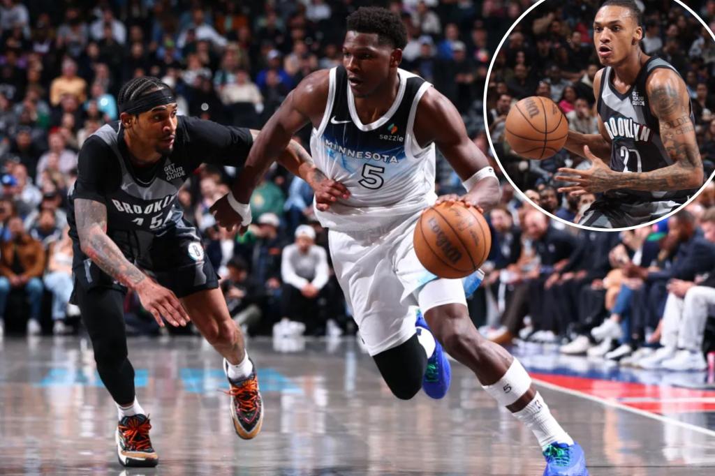 Nets give youngsters a bigger shot in loss to Timberwolves