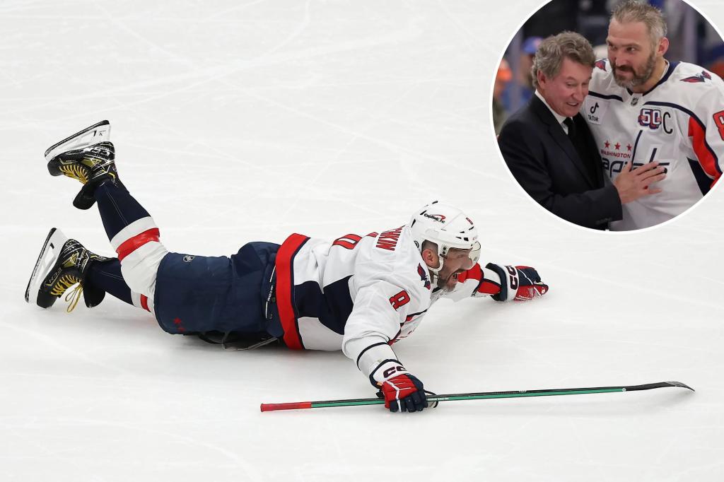 Wayne Gretzky lauds Alex Ovechkin after record-breaking goal