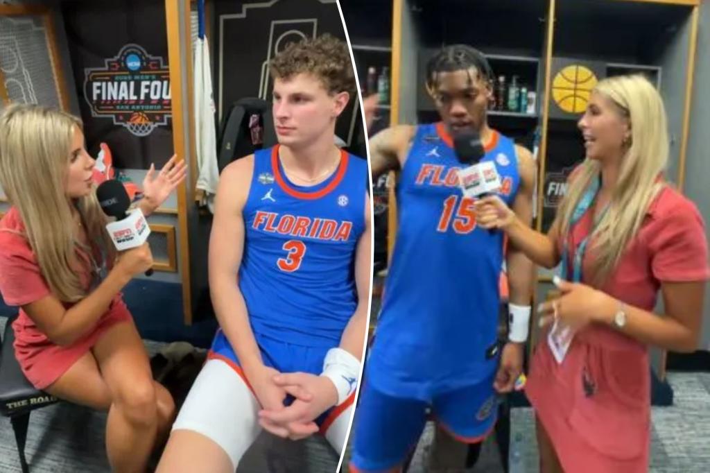 Florida players keep cool with viral student report after Final Four