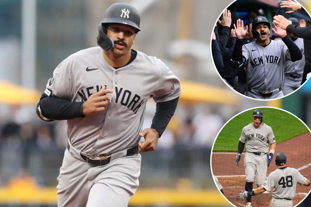 Trent Grisham belts two homers to propel Yankees past Pirates
