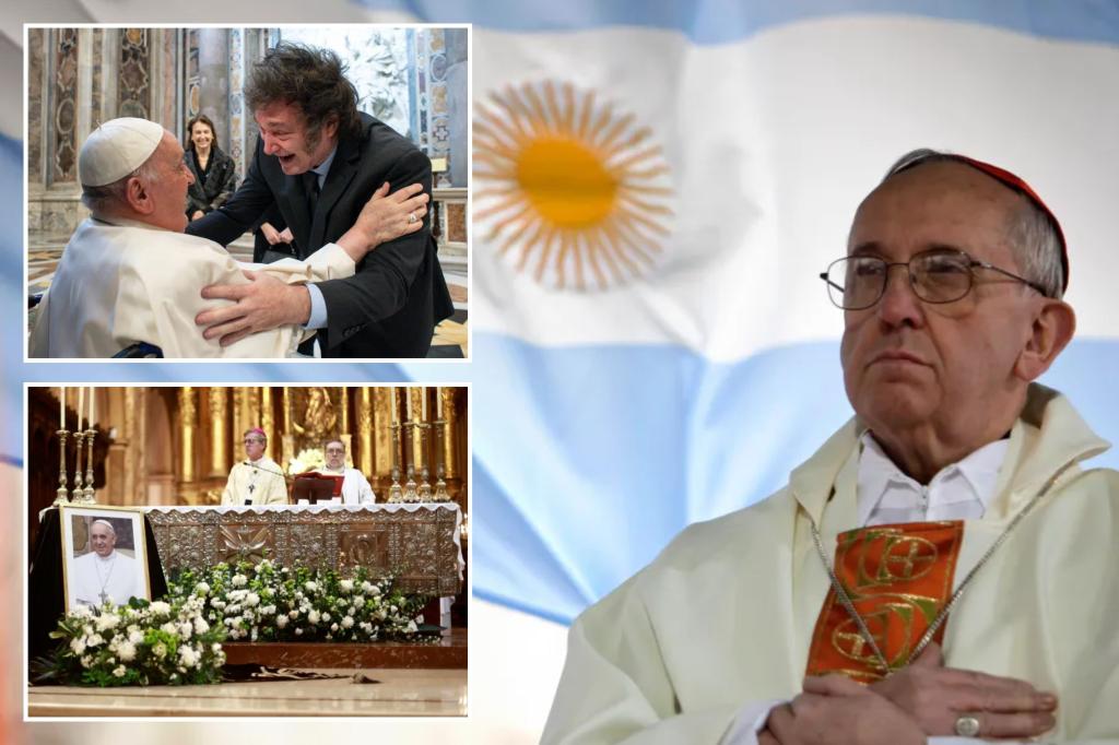 Why did Pope Francis not return home to Argentina during his papacy?