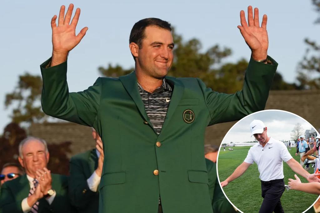 Scottie Scheffler shooting for more Masters history