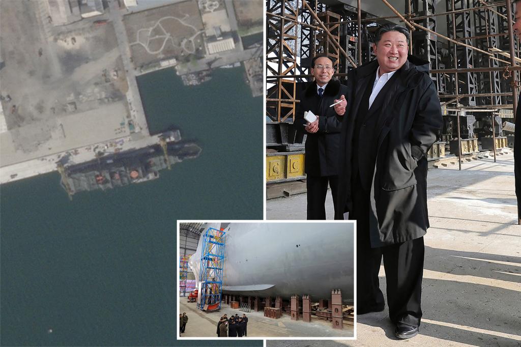 North Korea building its biggest warship ever, satellite images suggest