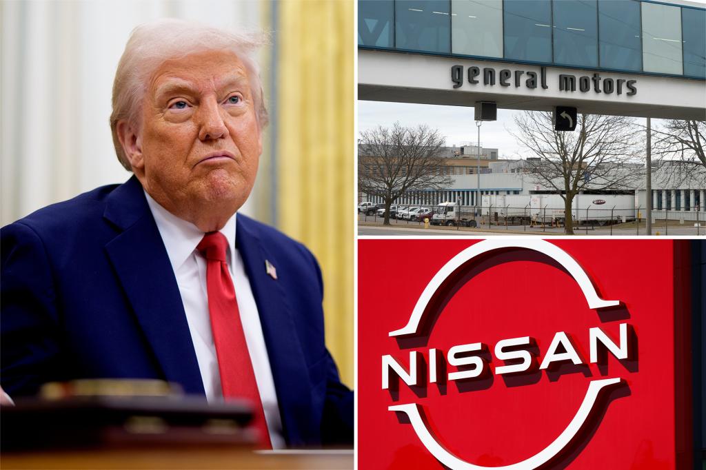 General Motors, Nissan to boost production at US plants due to Trump tariffs
