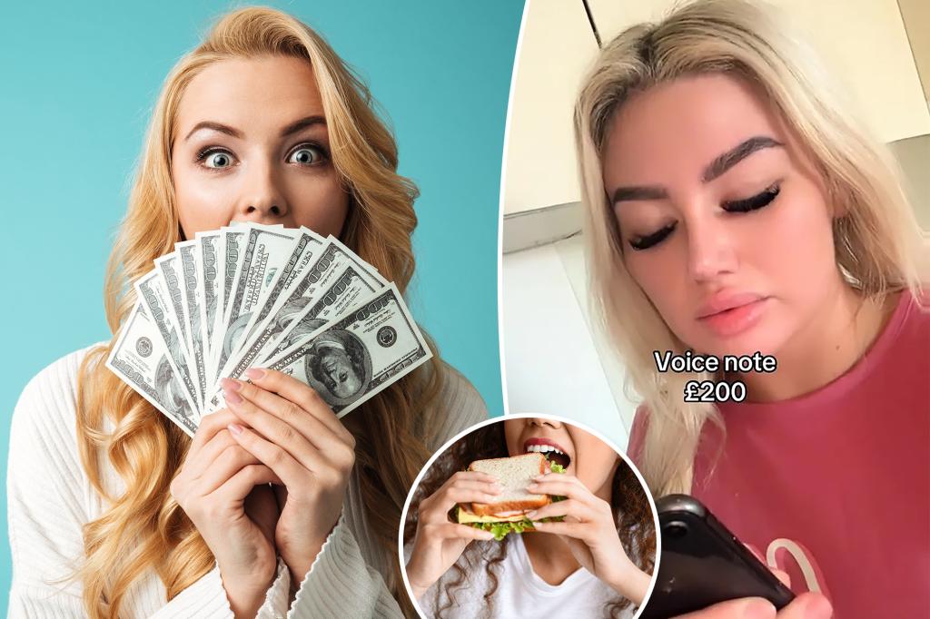 I’m so hot, I get paid for my ‘pretty privilege’ — I made 0 just to eat a sandwich