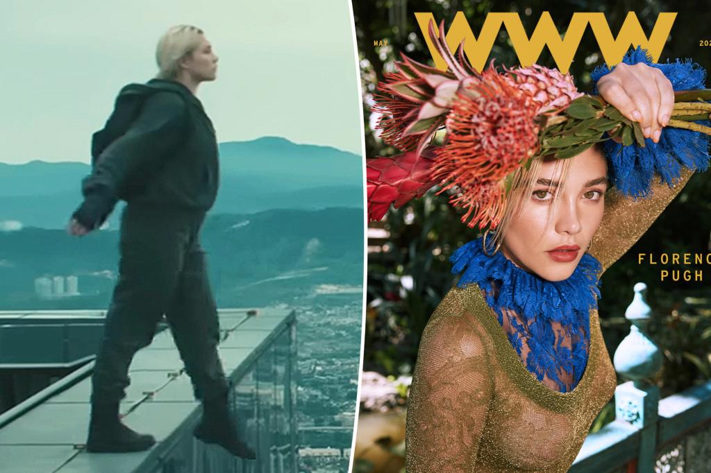Florence Pugh convinced she was ‘gonna die’ filming ‘Thunderbolts’ jump scene