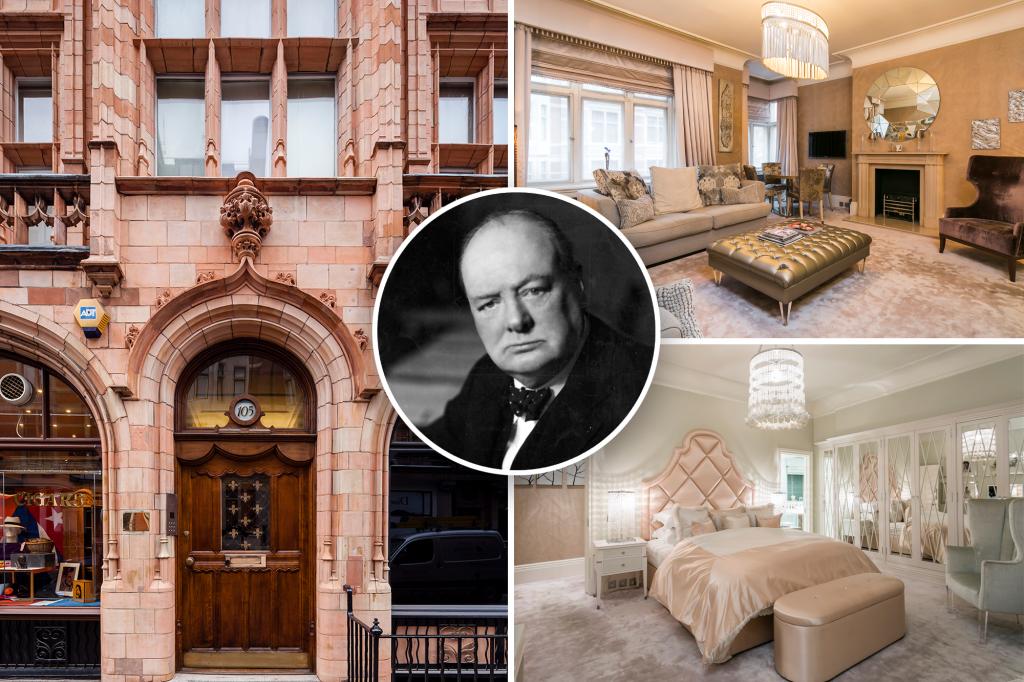 Winston Churchill’s London bachelor pad now asks M for sale